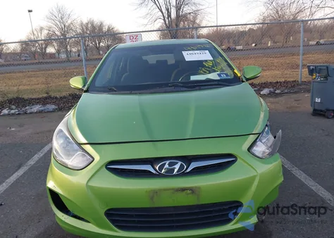 2013 Hyundai Accent Se из США, поврежденный, VIN KMHCU5AEXDU091006